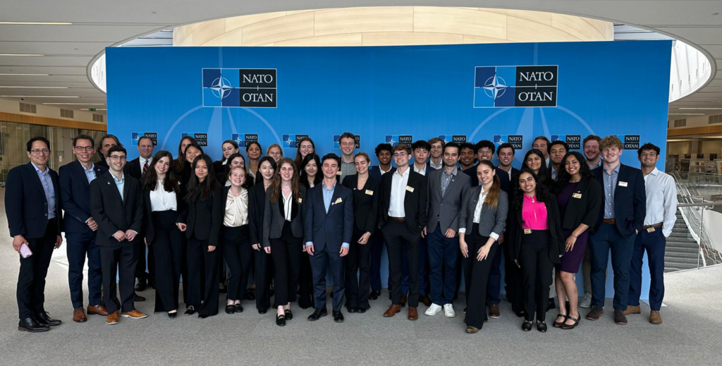 students at NATO